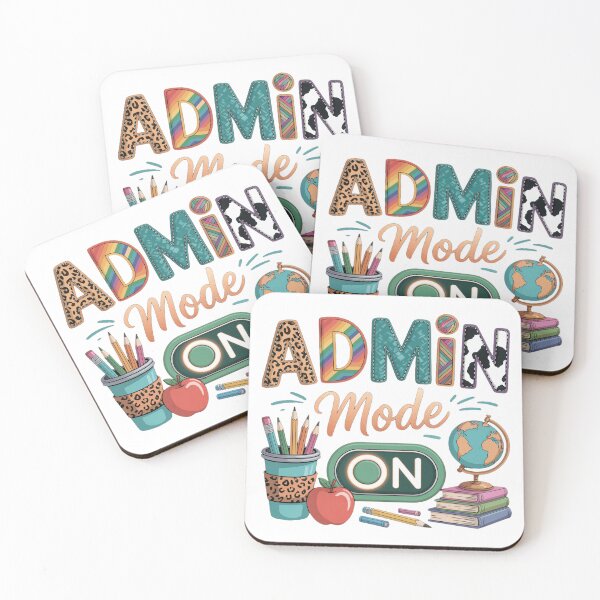 Item preview, ADMİN Mode ON designed and sold by PatchMerch.