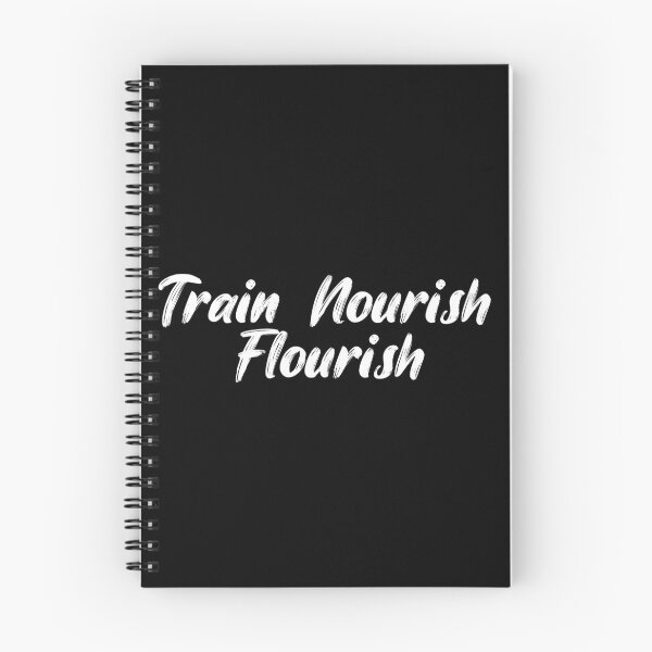 Item preview, Train, Nourish, Flourish designed and sold by Ninjacatoff.