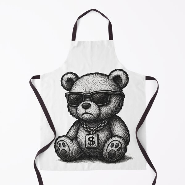 Item preview, Teddy in gangsta look designed and sold by Tuned Prints.