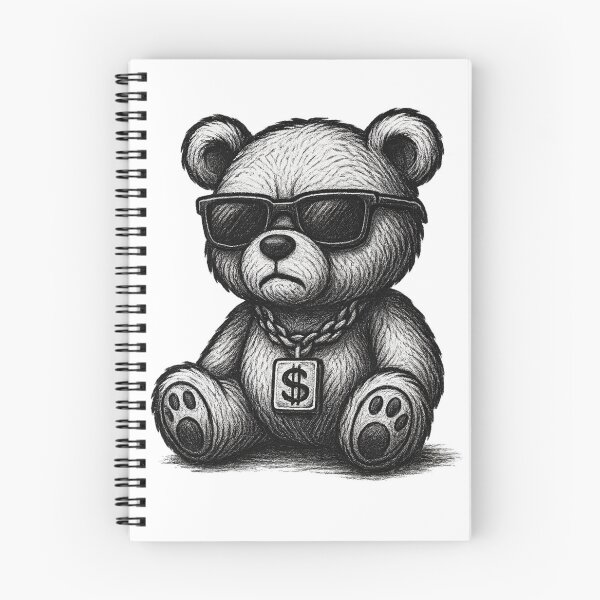 Item preview, Teddy in gangsta look designed and sold by Tuned Prints.