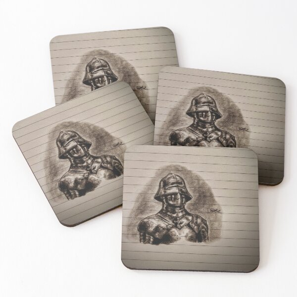 Item preview, Knight on Notepad  designed and sold by AMKentart.