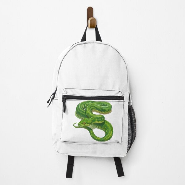 Item preview, Green Tree Python Coiled Snake Illustration designed and sold by ArtfulWeave.