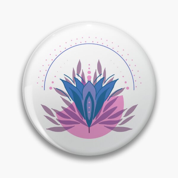 Item preview, Mystic Bloom Sunburst – Indigo & Orchid Boho Floral Design designed and sold by sutejarao.