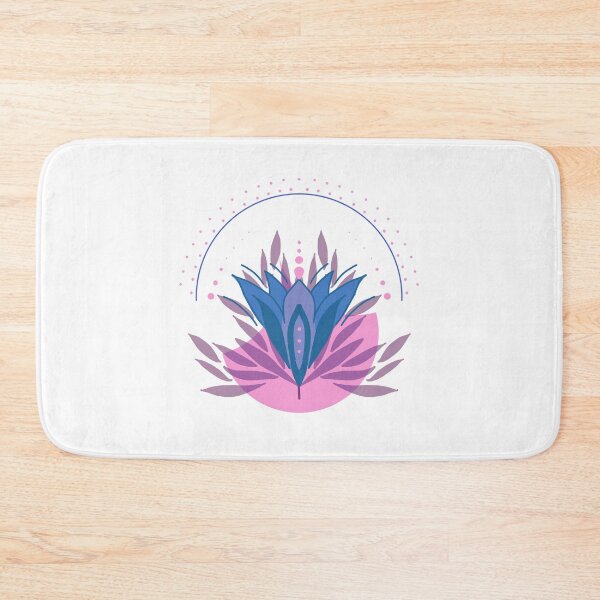 Item preview, Mystic Bloom Sunburst – Indigo & Orchid Boho Floral Design designed and sold by sutejarao.