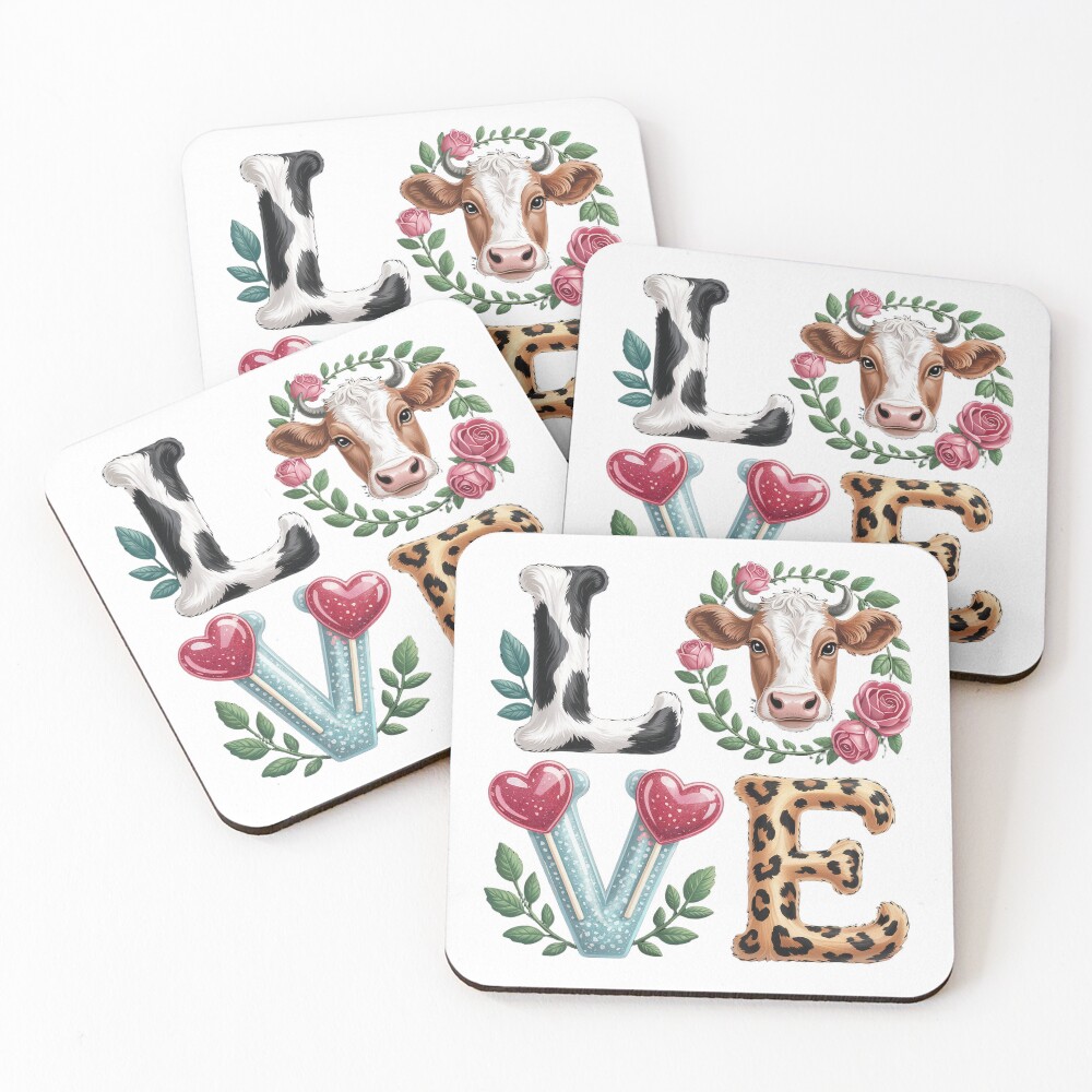 Item preview, Coasters (Set of 4) designed and sold by PatchMerch.