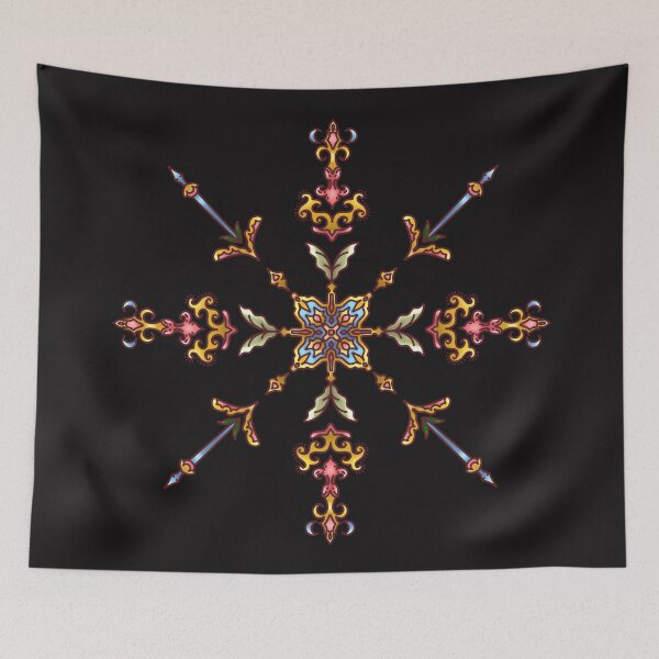 Item preview, Ornate Compass Blossom designed and sold by BDay100901 .