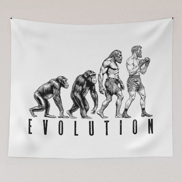 Item preview, Boxer Boxing Gym Pugilist Evolution Pugilist Pugilism Punch designed and sold by GrandeDuc.