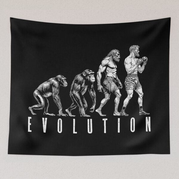 Item preview, Boxer Boxing Gym Pugilist Evolution Pugilist Pugilism Punch designed and sold by GrandeDuc.