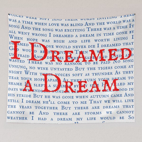 Item preview, Les Miserable Lyrics designed and sold by broadwaygirl142.
