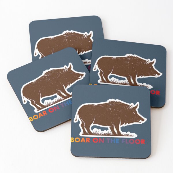 Item preview, Boar On The Floor designed and sold by ZooStateofMind.