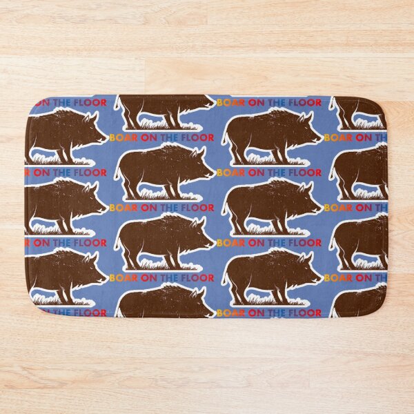 Item preview, Boar On The Floor designed and sold by ZooStateofMind.