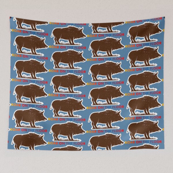 Item preview, Boar On The Floor designed and sold by ZooStateofMind.