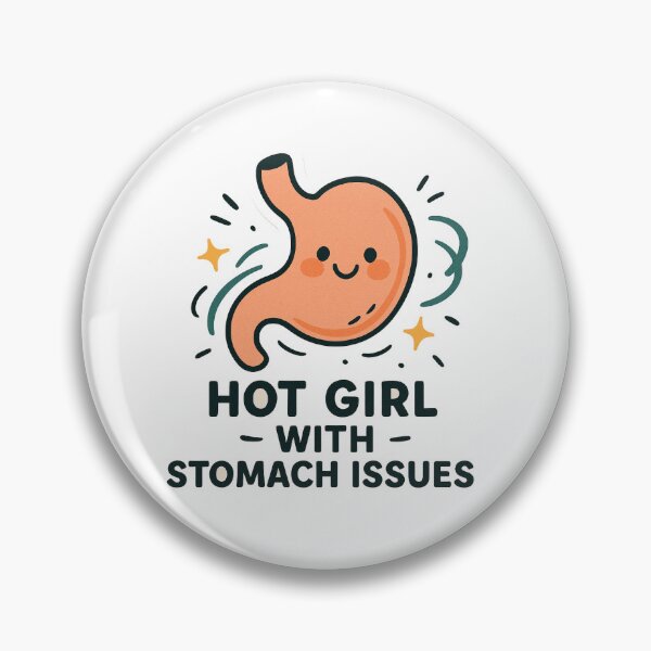 Item preview, Hot Girl with Stomach Issues designed and sold by CtrlCreate.