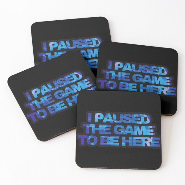 Item preview, I paused the game to be here designed and sold by designmari.