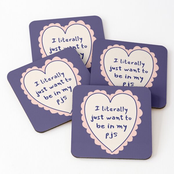 Item preview, I Literally Just Want To Be In My Pjs designed and sold by Spring Things.