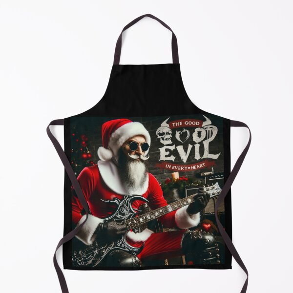 Item preview, Gothic Rock Santa Guitar Christmas designed and sold by Voodoo Store Paranormal Collections.
