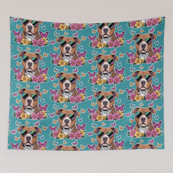 Item preview, A Cool Pitbull designed and sold by ZooStateofMind.