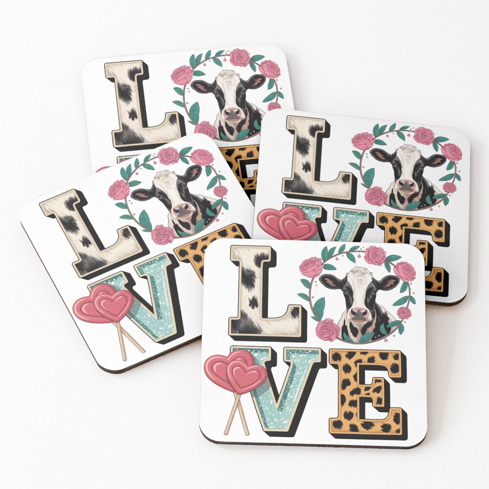 Item preview, Coasters (Set of 4) designed and sold by PatchMerch.