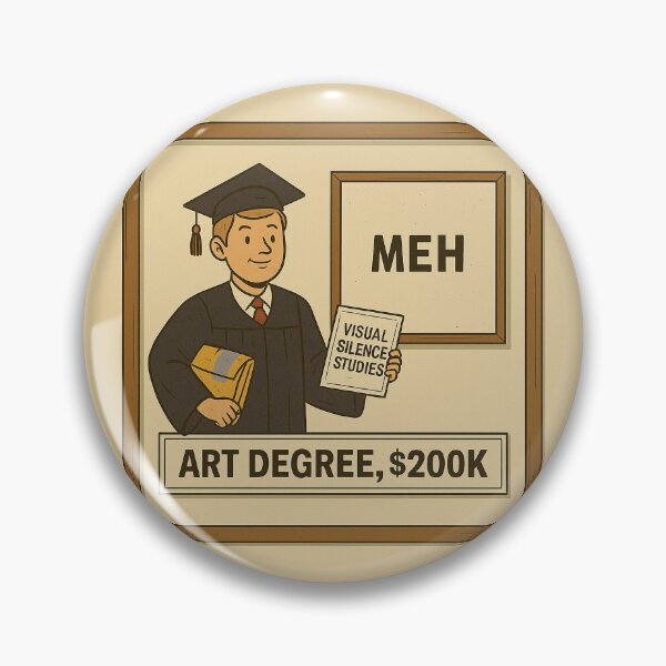 Aperçu de l'œuvre Diplôme d'art (encadré pour l'impact) créée et vendue par CyangProduct.