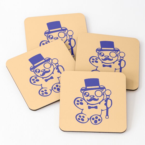 Item preview, Bear Sir Gentleman Mr. rich Monocle Glasses Top Hat designed and sold by shirt-o-mat.