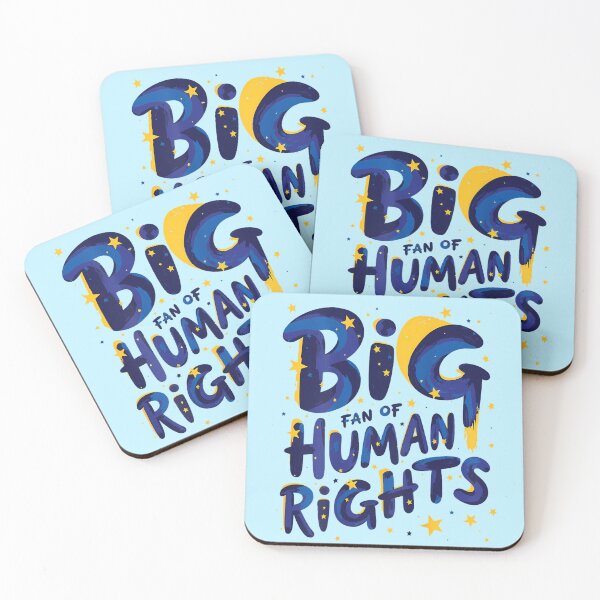 Item preview, Big Fan of Human Rights designed and sold by Alluka Brand.