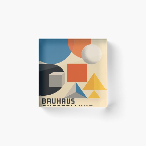Item preview, BAUHAUS AUSSTELLUNG 1923 POSTER – Iconic Geometric Design designed and sold by StuckOn-Detroit.