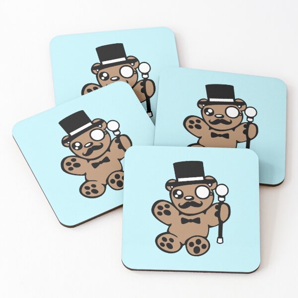 Item preview, Bear Sir Gentleman Mr. rich Monocle Glasses Top Hat designed and sold by shirt-o-mat.