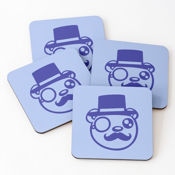 Item preview, Bear Sir Gentleman Mr. rich Monocle Glasses Top Hat designed and sold by shirt-o-mat.