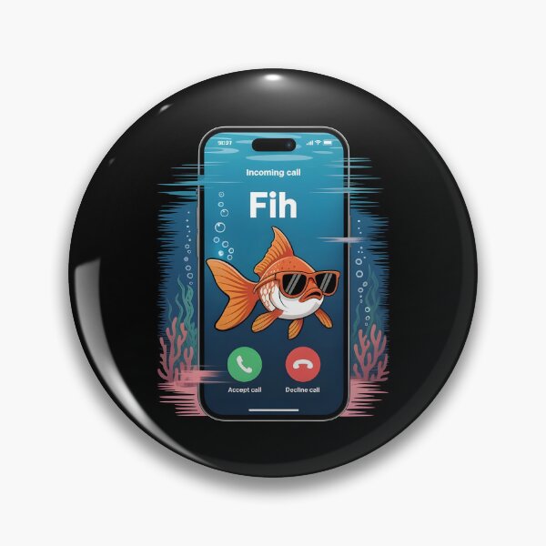 Item preview, Fih Meme Shirt designed and sold by Redgiant87x.