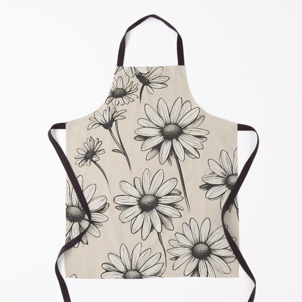 Item preview, Romantic daisy blooms in warm beige tones. designed and sold by MissYouONLY.