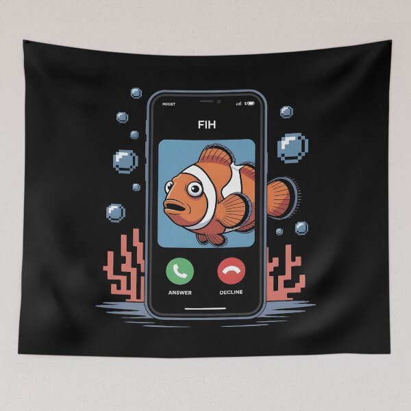 Item preview, Fih Meme Shirt designed and sold by Redgiant87x.