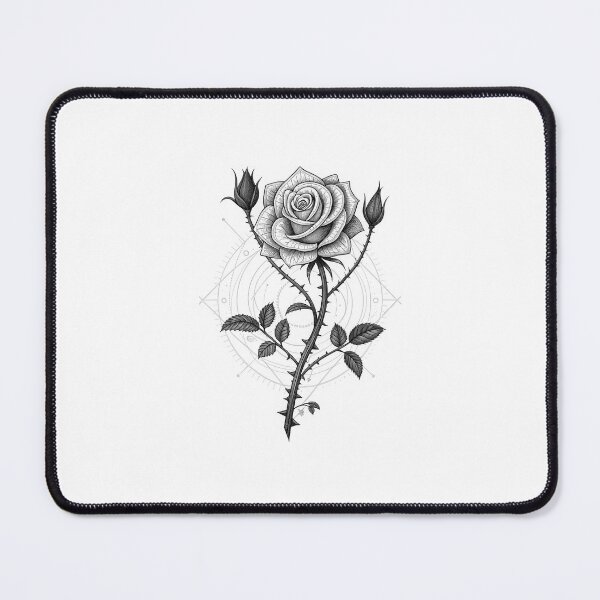 Item preview, Gothic Rose Line designed and sold by MrArtist Shop.
