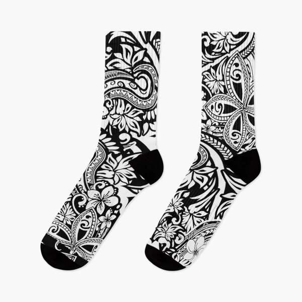 Item preview, Black And White Tribal Patterns - Hawaiian - Samoan -Polynesian - 3591 designed and sold by sunnthreads.