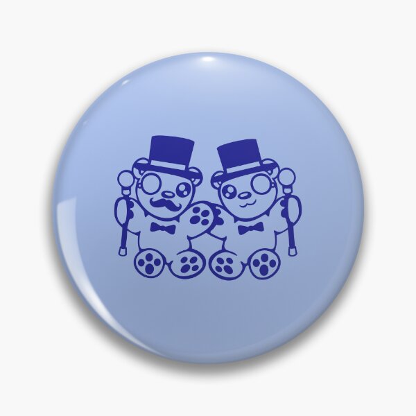 Item preview, 2 Bear Sir Gentleman Mr. rich Monocle Glasses Top Hat Team designed and sold by shirt-o-mat.
