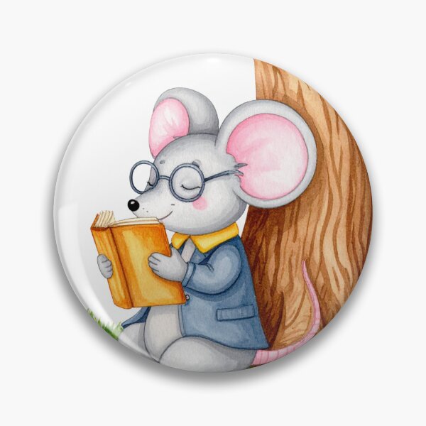 Item preview, Reading mouse designed and sold by Tierlantijntje1.