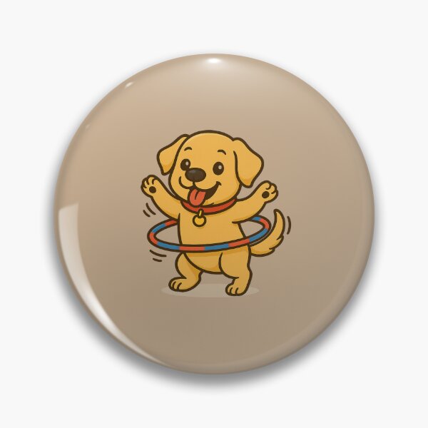 Item preview, Labrador Puppy Hula Hooping designed and sold by Nature's Palette.