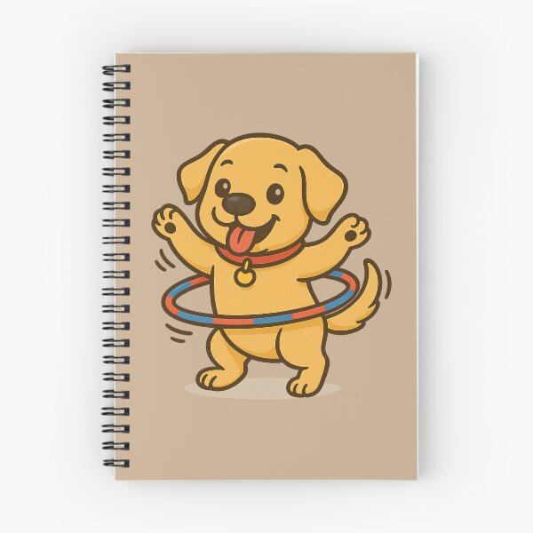 Item preview, Labrador Puppy Hula Hooping designed and sold by Nature's Palette.
