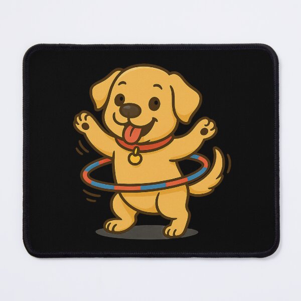 Item preview, Labrador Puppy Hula Hooping designed and sold by Nature's Palette.