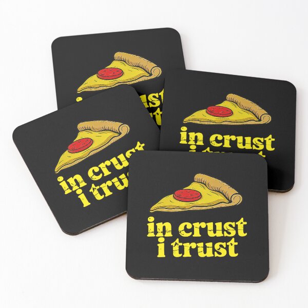Item preview, Funny Pizza Slice Shirt In Crust I Trust designed and sold by Amanda's Factory.