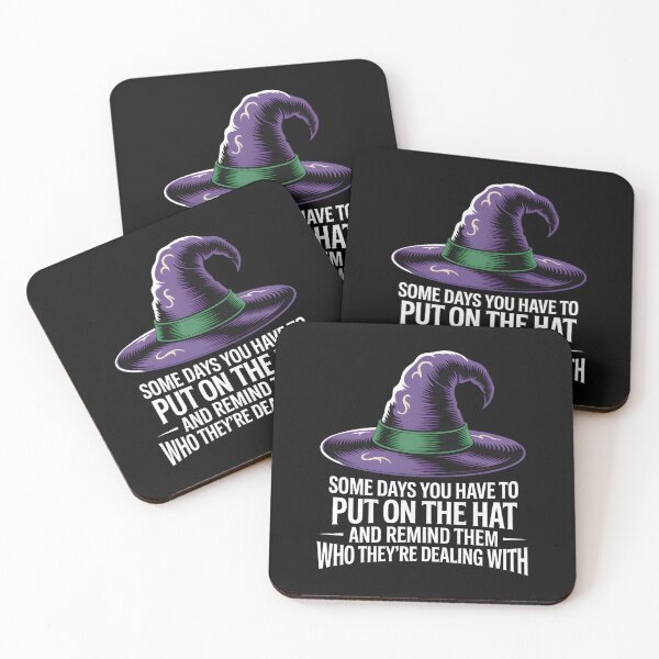 Item preview, Some Days You Have To Put On Hat Halloween Witch Women Girls designed and sold by clothesy7.