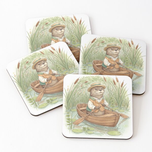 Item preview, Otter on the Lake – A Gentle Row Through Reeds designed and sold by Pasteltone.