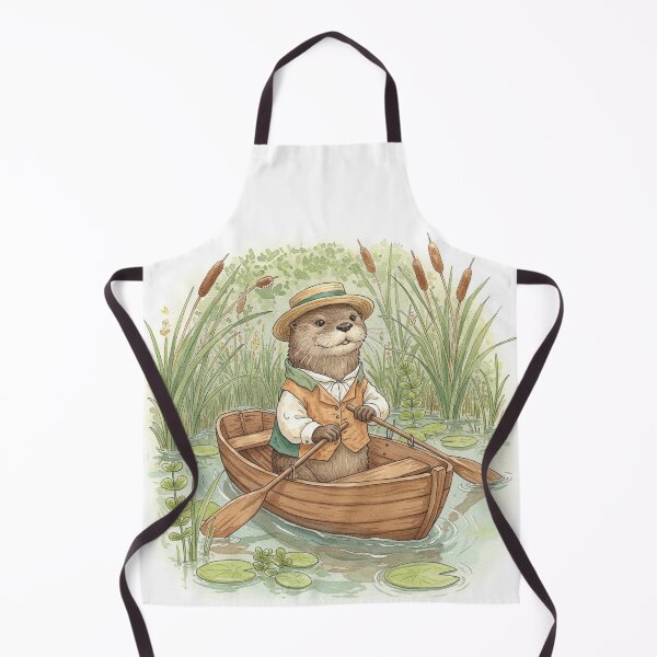 Item preview, Otter on the Lake – A Gentle Row Through Reeds designed and sold by Pasteltone.
