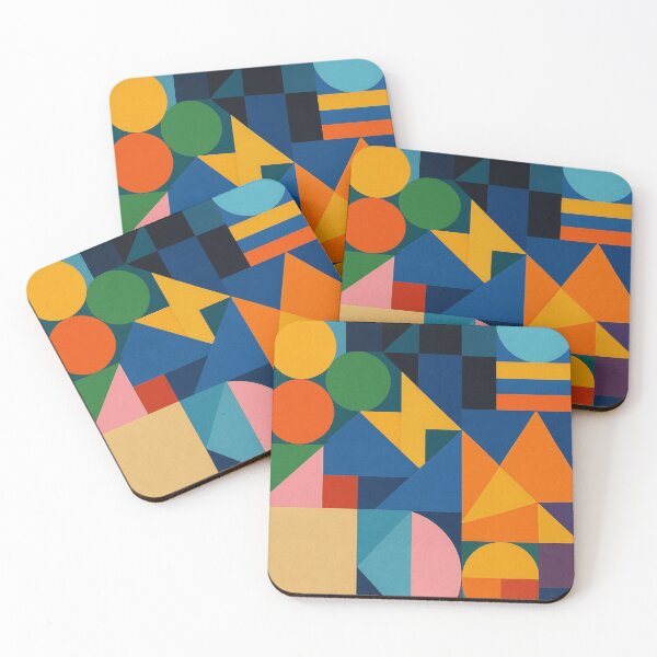 Item preview, Colorful Geometric Abstract Art designed and sold by FunnyShopKk.