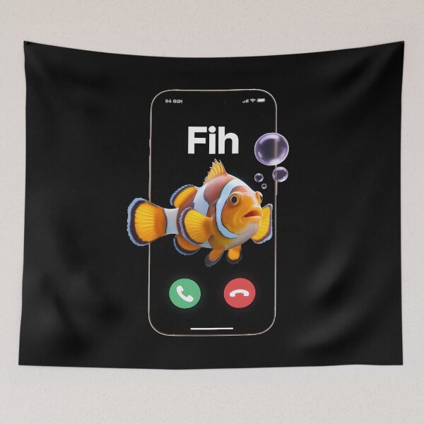 Item preview, Fih Meme Shirt designed and sold by Redgiant87x.