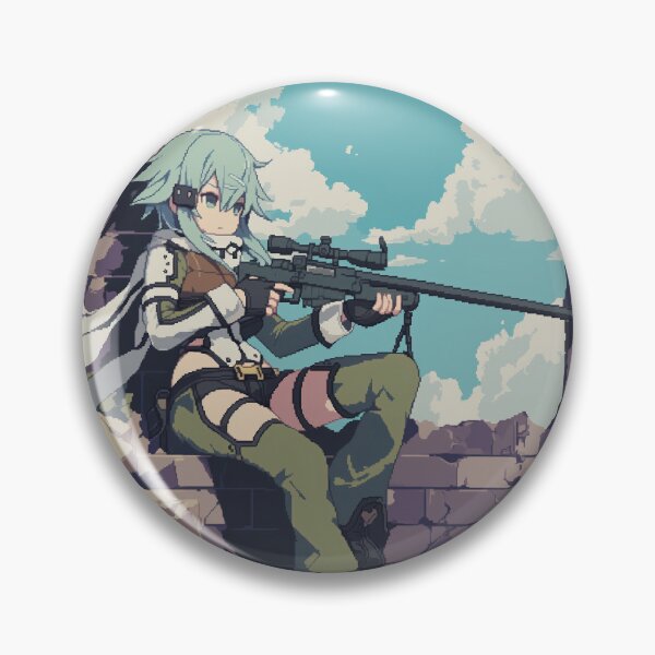 Artikelvorschau, Sinon Pixel Art entworfen und verkauft von SchellStation.