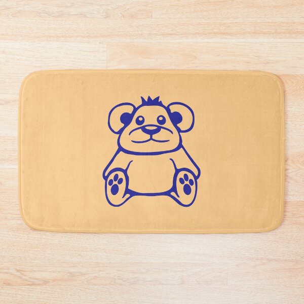 Item preview, Blue Bear Happy Cute Teddy Friendly Comic Grizzly designed and sold by shirt-o-mat.