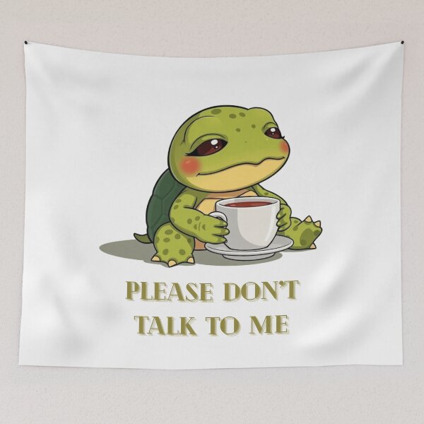 Item preview, Please don't talk to me Funny Gift designed and sold by Aetheriswork.