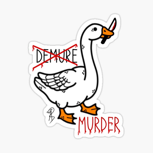 Item preview, Demure/Murder designed and sold by AdamSilas.