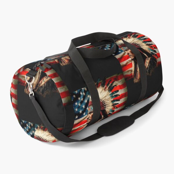 Item preview, American flag First americans native indians pride heritage designed and sold by erozzz.