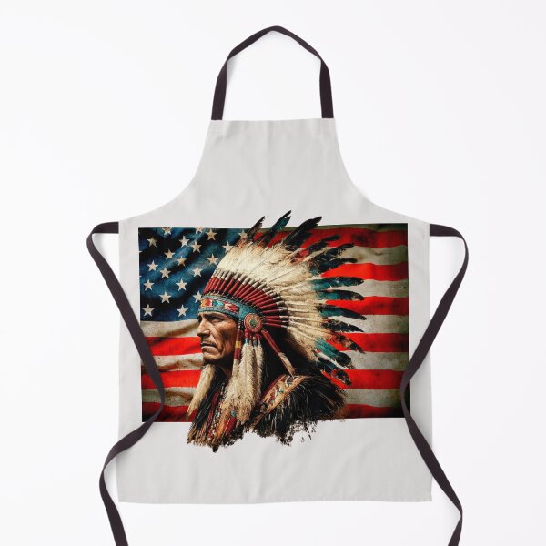 Item preview, American flag First americans native indians pride heritage designed and sold by erozzz.